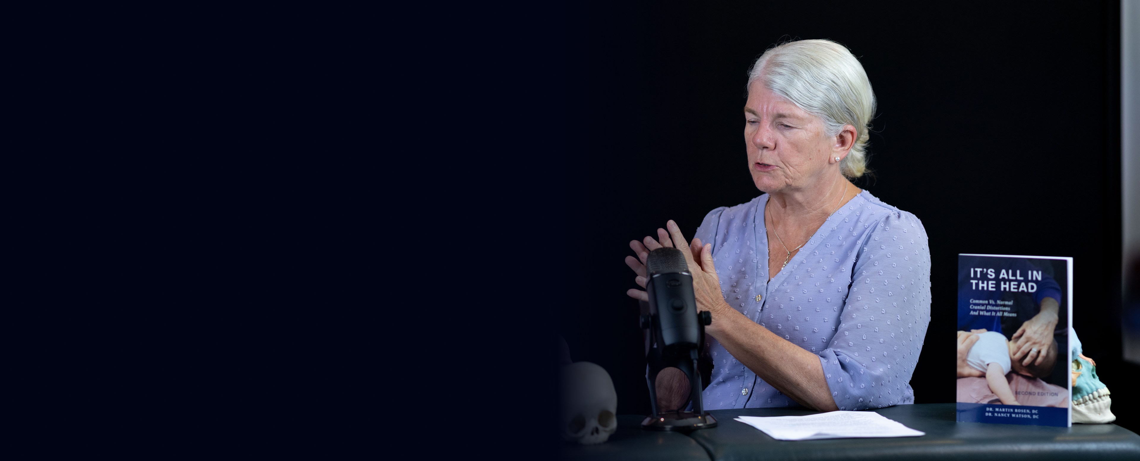 Nancy Watson Discussing Her Book, It's All In The Head