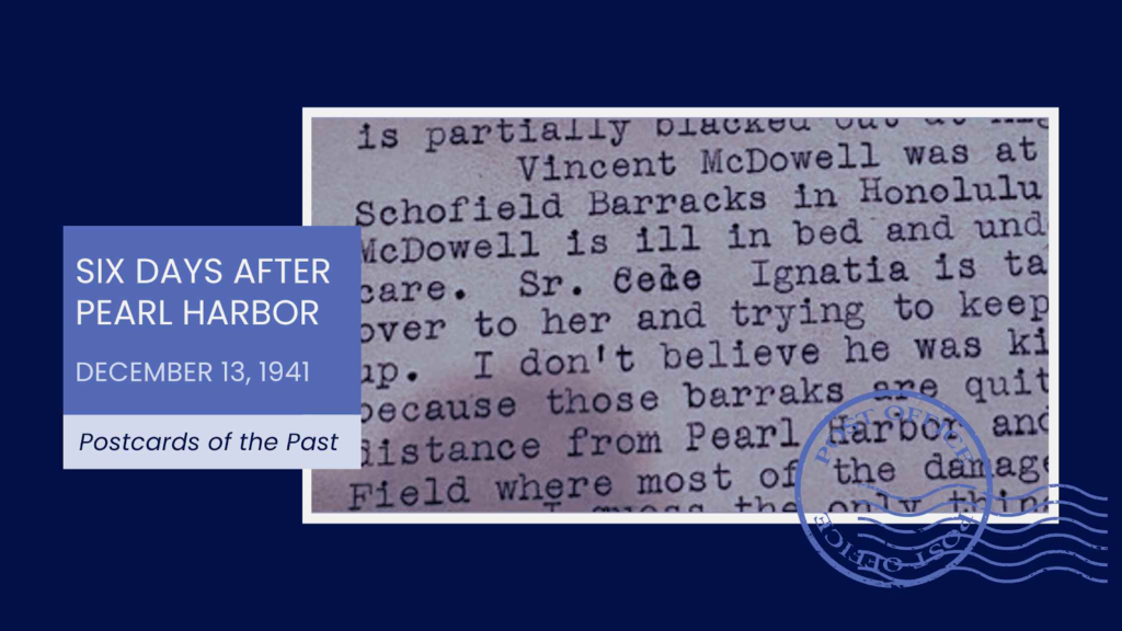 Six Days After Pearl Harbor