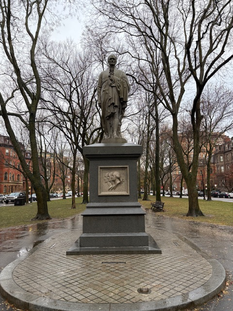 Alexander Hamilton Statue in Boston
