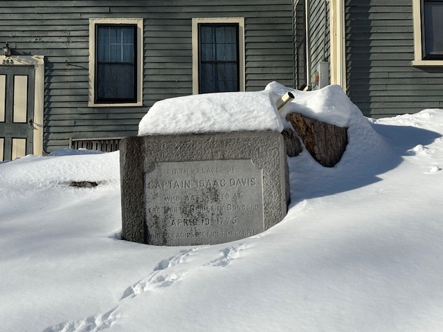 Birthplace of Captain Isaac Davis – Acton