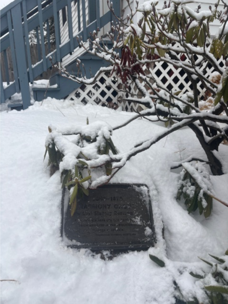 Harmony Grove Anti-Slavery Plaque – Framingham