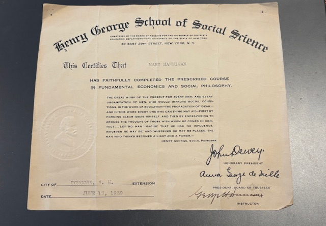 More About My Mother – June 1939