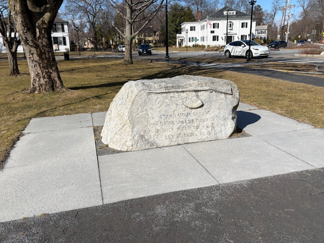 “Stand Your Ground” Monument
