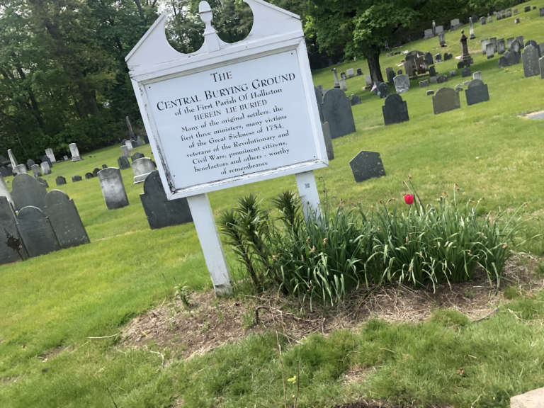 “Great Sickness of 1754” – Holliston