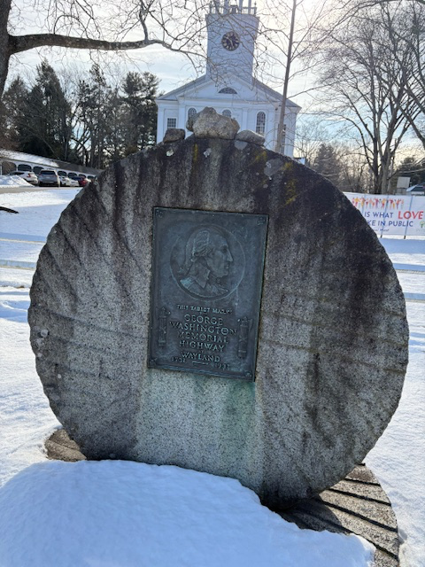 George Washington Marker – Wayland