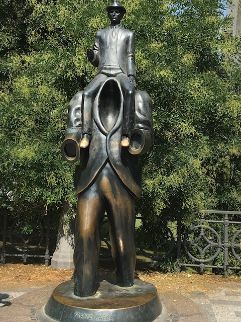 Monument to Franz Kafka