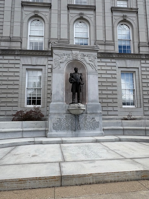 George H. Perkins Statue