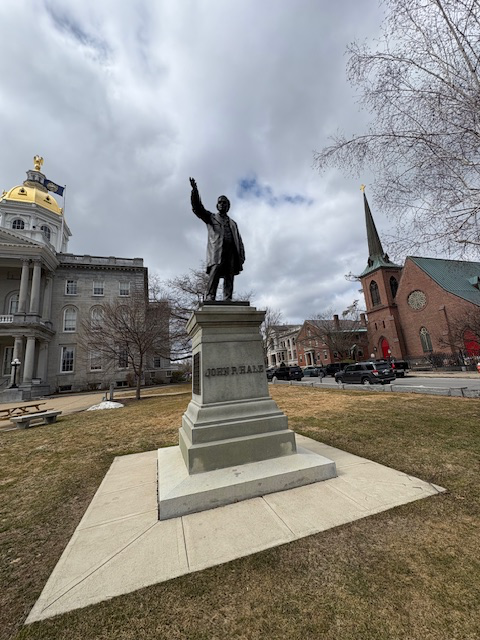 John Parker Hale Statue