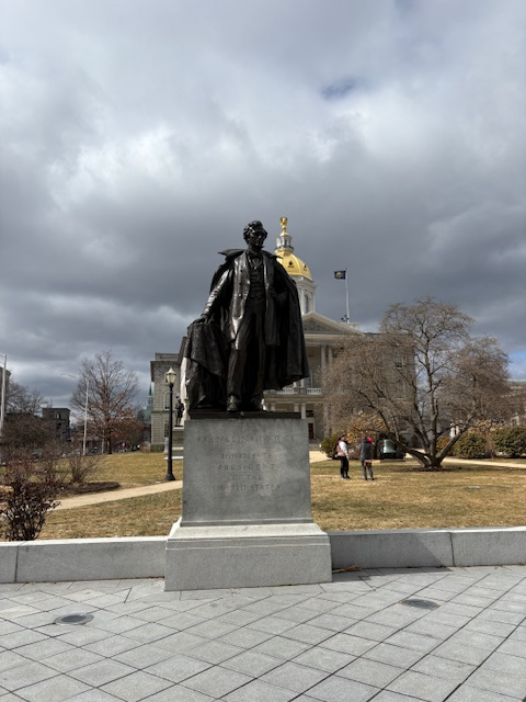 Franklin Pierce Statue