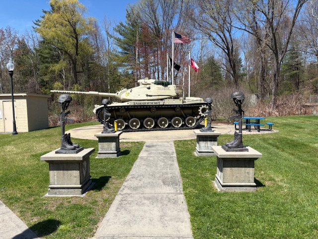 Battlefield Cross Memorial at Johnny Ro Park 