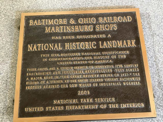 Martinsburg Roundhouse Plagues 