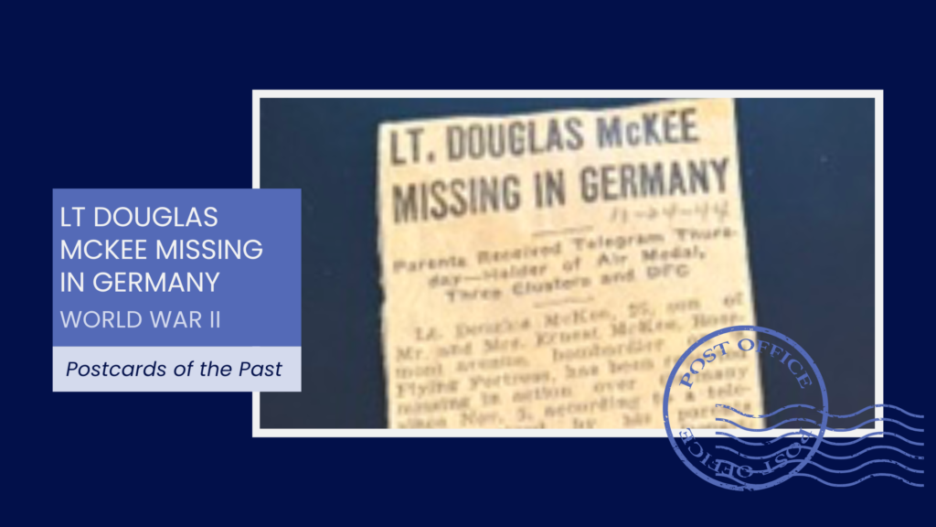 Lt. Douglas McKee Missing in Germany