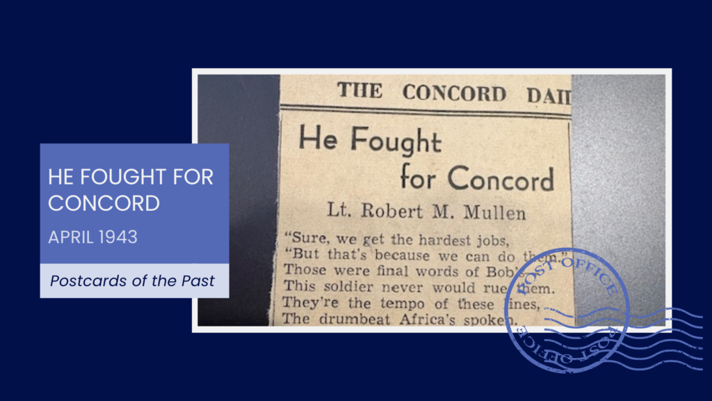 He Fought for Concord