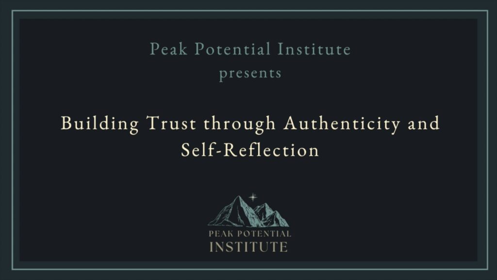 Building Trust Through Authenticity and Self-reflection with Drs. Pam Jarboe and Nancy Watson
