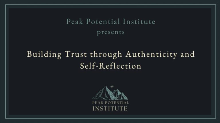 Building Trust Through Authenticity and Self-reflection with Drs. Pam Jarboe and Nancy Watson