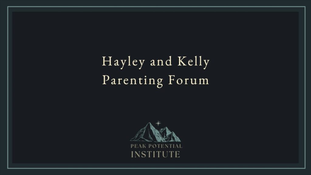 Hayley and Kelly Parenting Forum with Dr. Nancy Watson