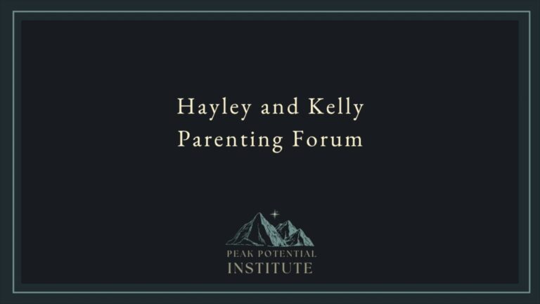 Hayley and Kelly Parenting Forum with Dr. Nancy Watson