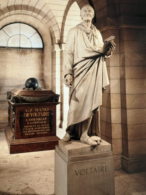 Voltaire in Pantheon