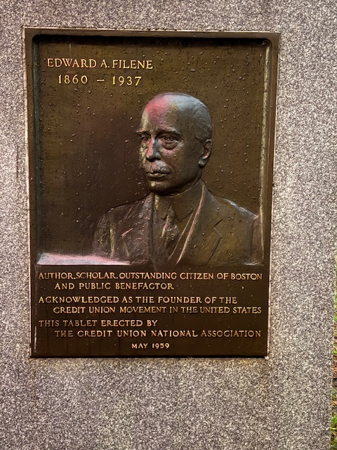 Edward A. Filene Plague
