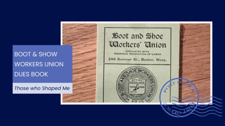 Boot & Show Workers Union Dues Book