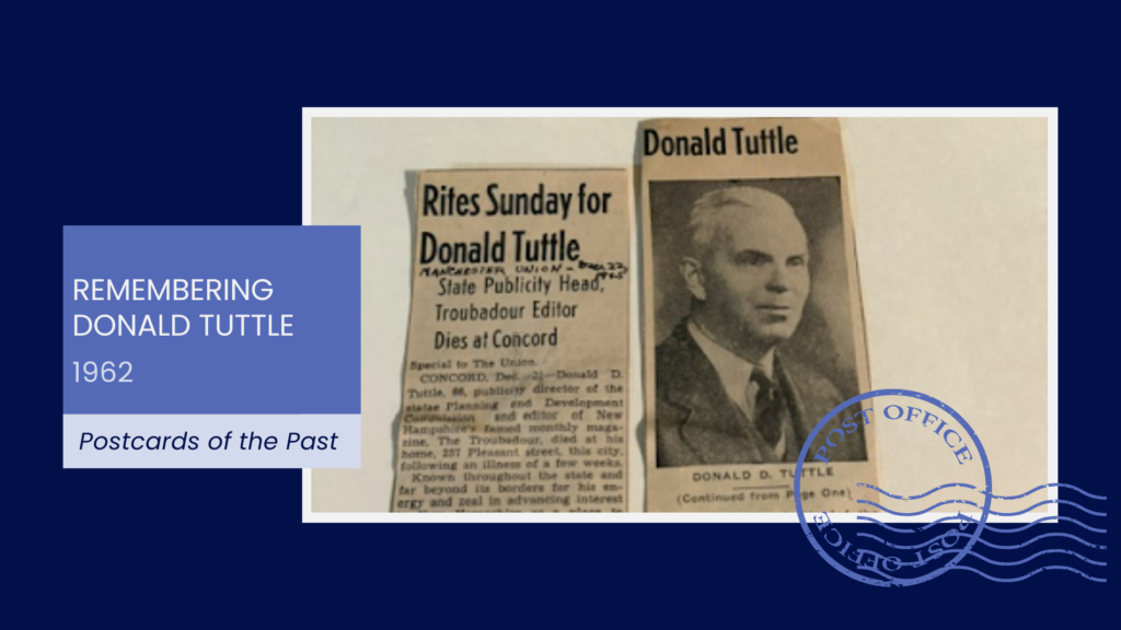 Remembering Donald Tuttle