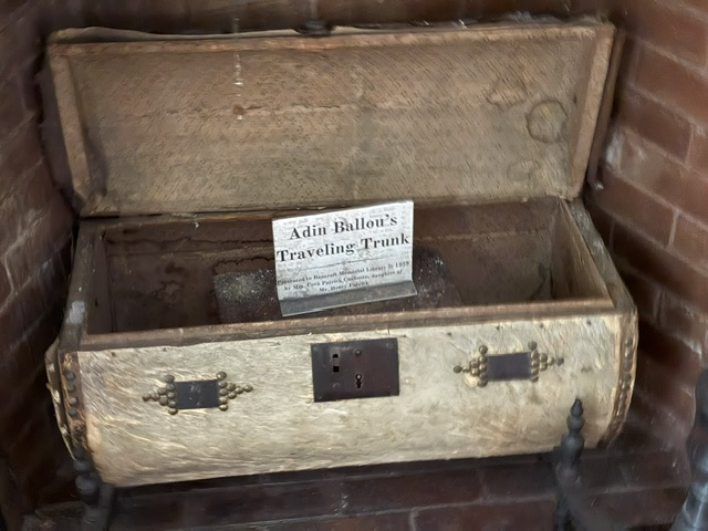 Adin Ballou’s Traveling Trunk