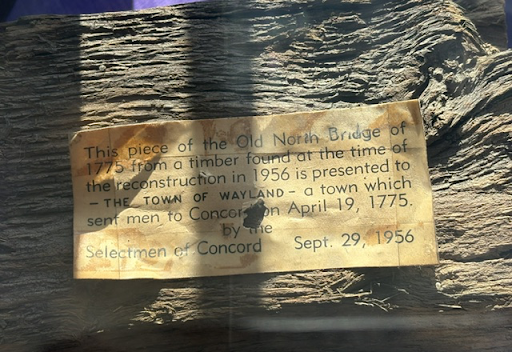A Piece of the Old North Bridge