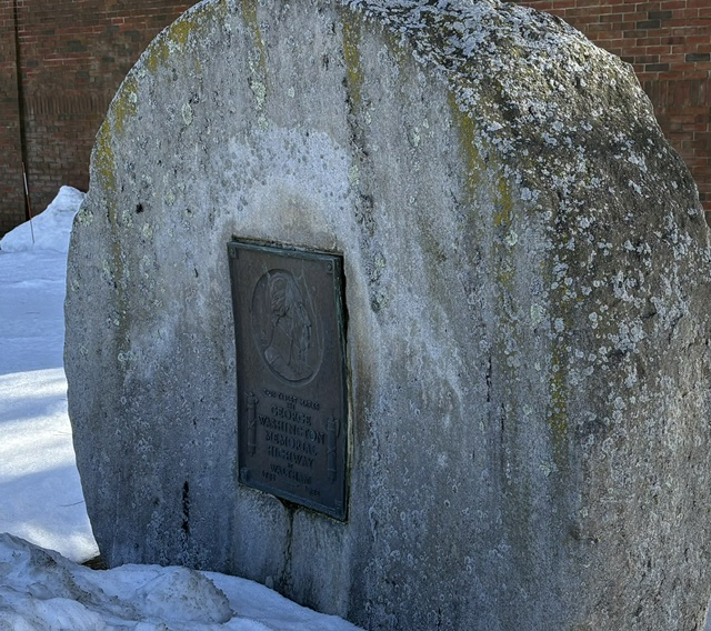 George Washington Memorial Highway Marker