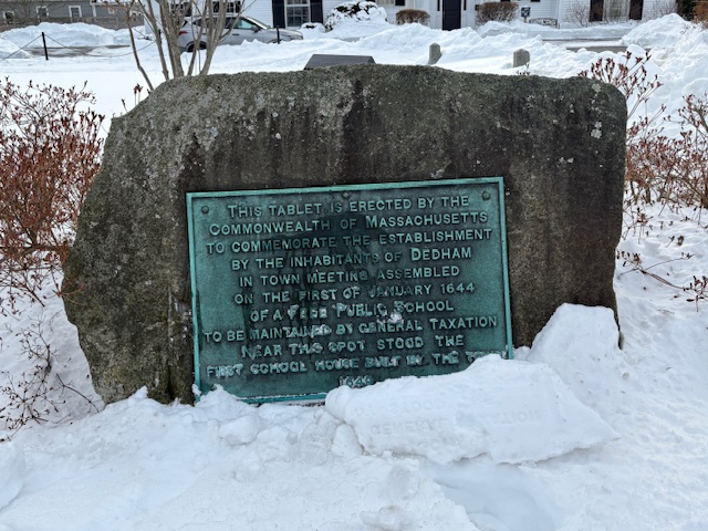 First Tax-Supported Public School Site