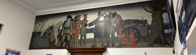 “John Eliot Speaks to the Natick Indians.”