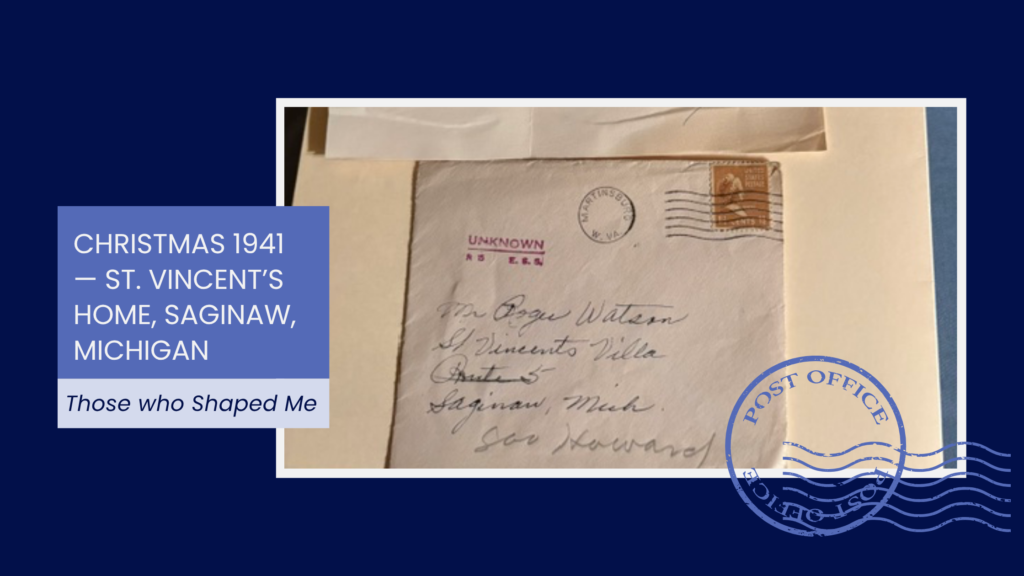 Christmas 1941 — St. Vincent’s Home, Saginaw, Michigan