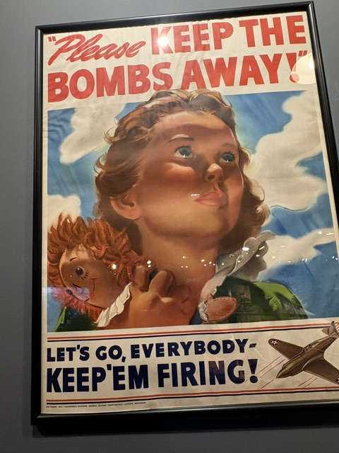 “Please Keep the Bombs Away” Poster