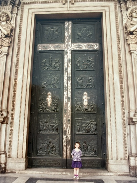 The Holy Door of St. Peter’s Basilica