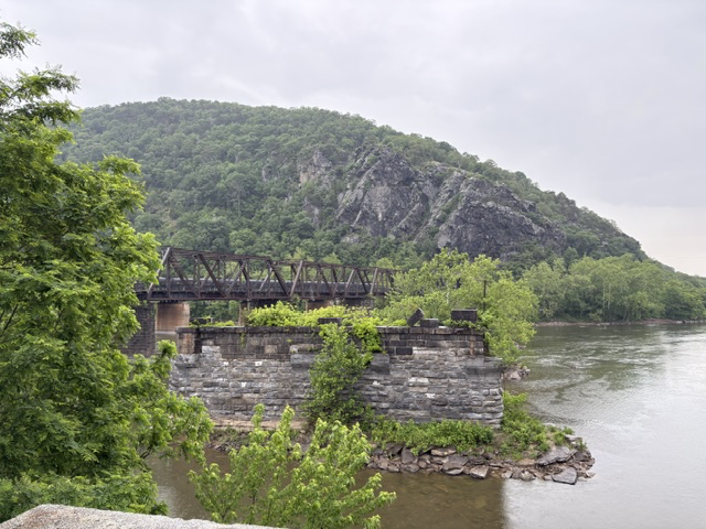 The Remains of the Railroad Bridge