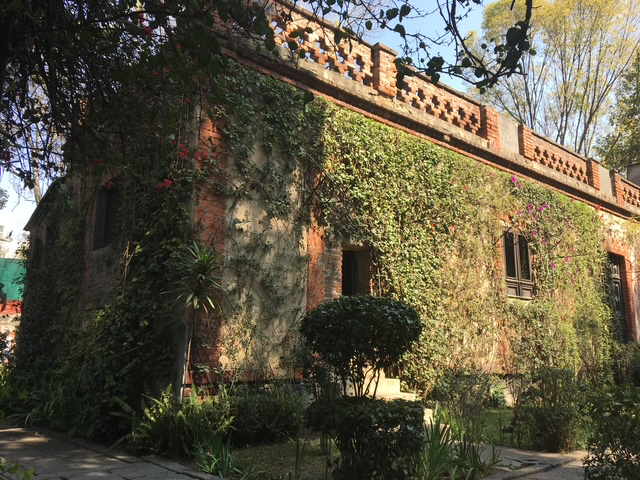 Ivy-Covered Walls of Trotsky House