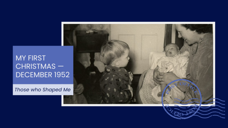My First Christmas — December 1952
