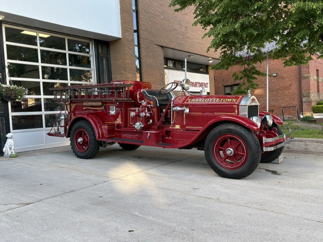 The 1929 American LaFrance Fire Engine