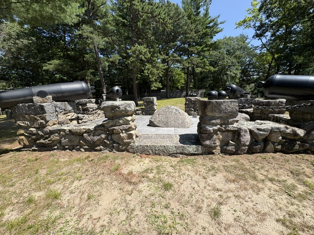 The Gravesite of Myles Standish