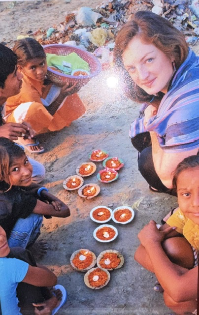 An Offering to the Ganga