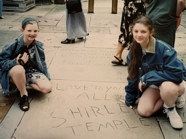 Shirley Temple’s Hand Prints