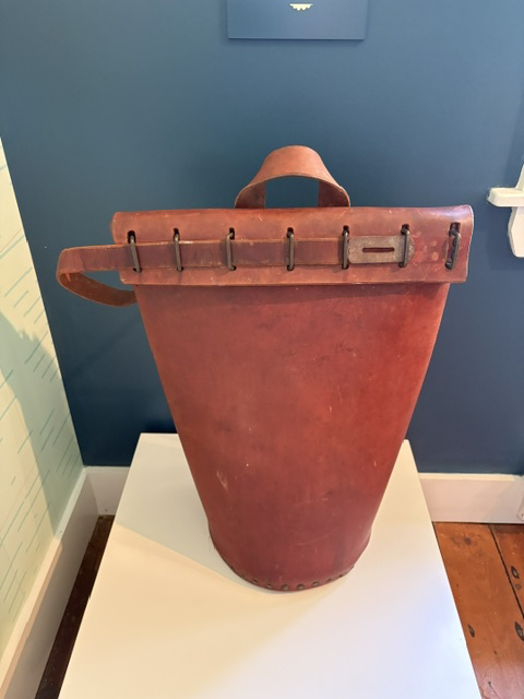 Registered Mail Leather Mailbag