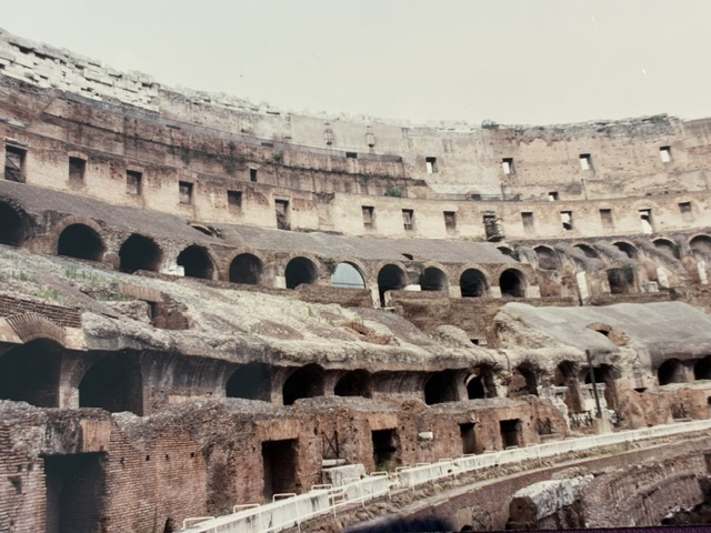 Inside the Colosseum