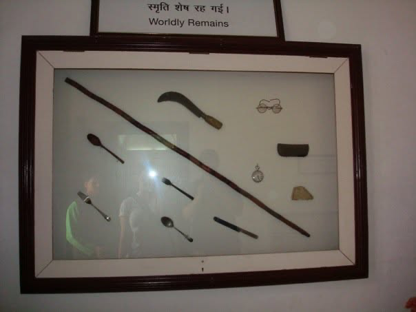 Gandhi’s Worldly Remains