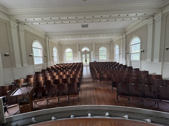 The Lecture Hall at Palmer Memorial Hall