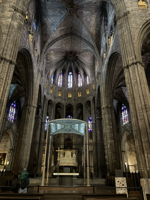 Inside the Cathedral of Saint Mary