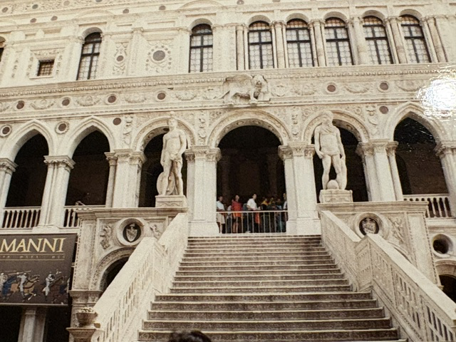 The Giants’ Staircase at the Doge’s Palace
