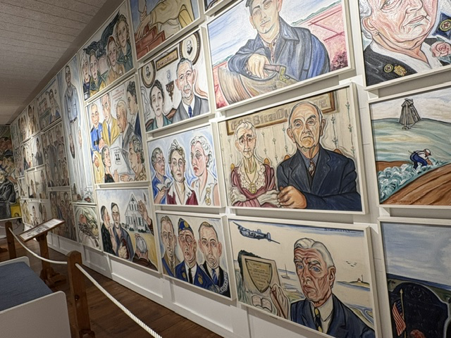 Alice Stallknecht’s Murals of a New England