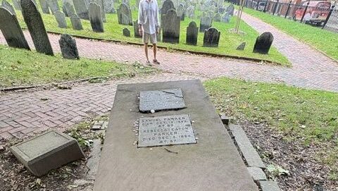 The Mather Family Tomb at Copp’s Hill