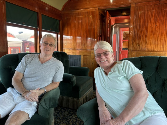 Riding the Strasburg Railroad