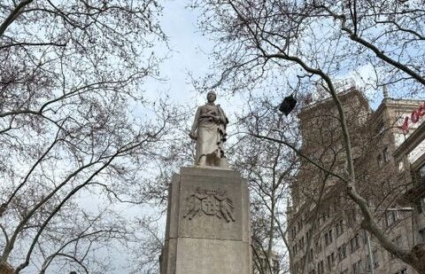 The Monument to Joan Güell i Ferrer